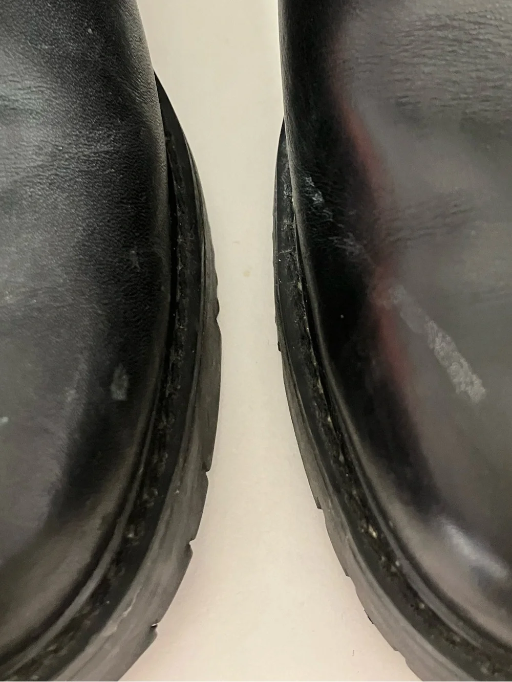 Harley Davidson Side Str. Black Leather Size Zip Moto Boots, Men’s 8 1/2, #91080